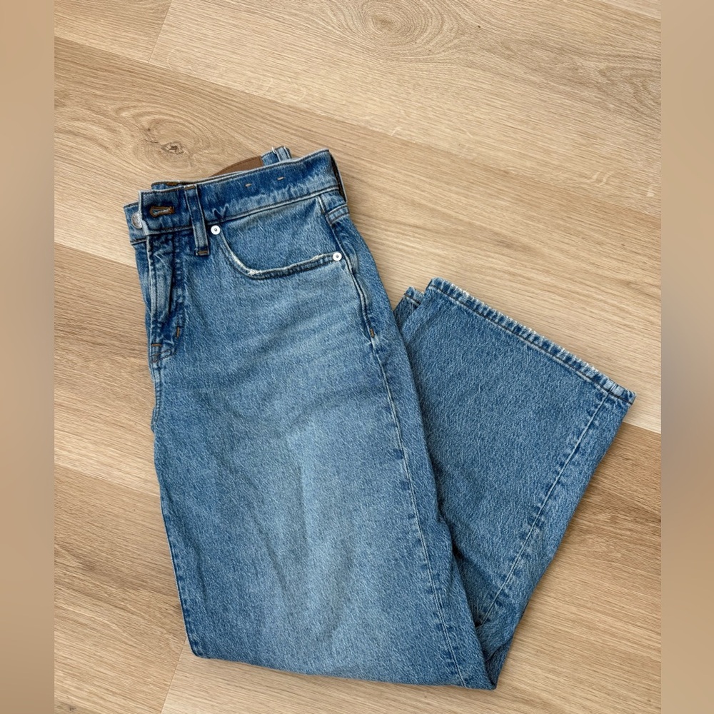 Madewell Blue Flare & Wide Leg Jeans